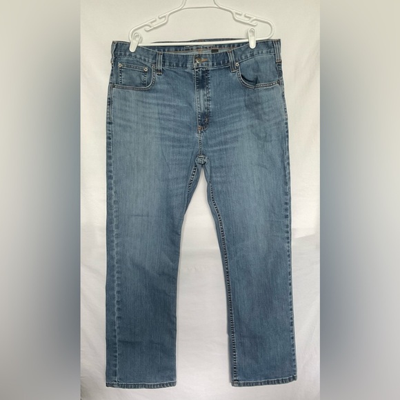 Carhartt Blue Relaxed Jeans Durable Comfort - Picture 2 of 11